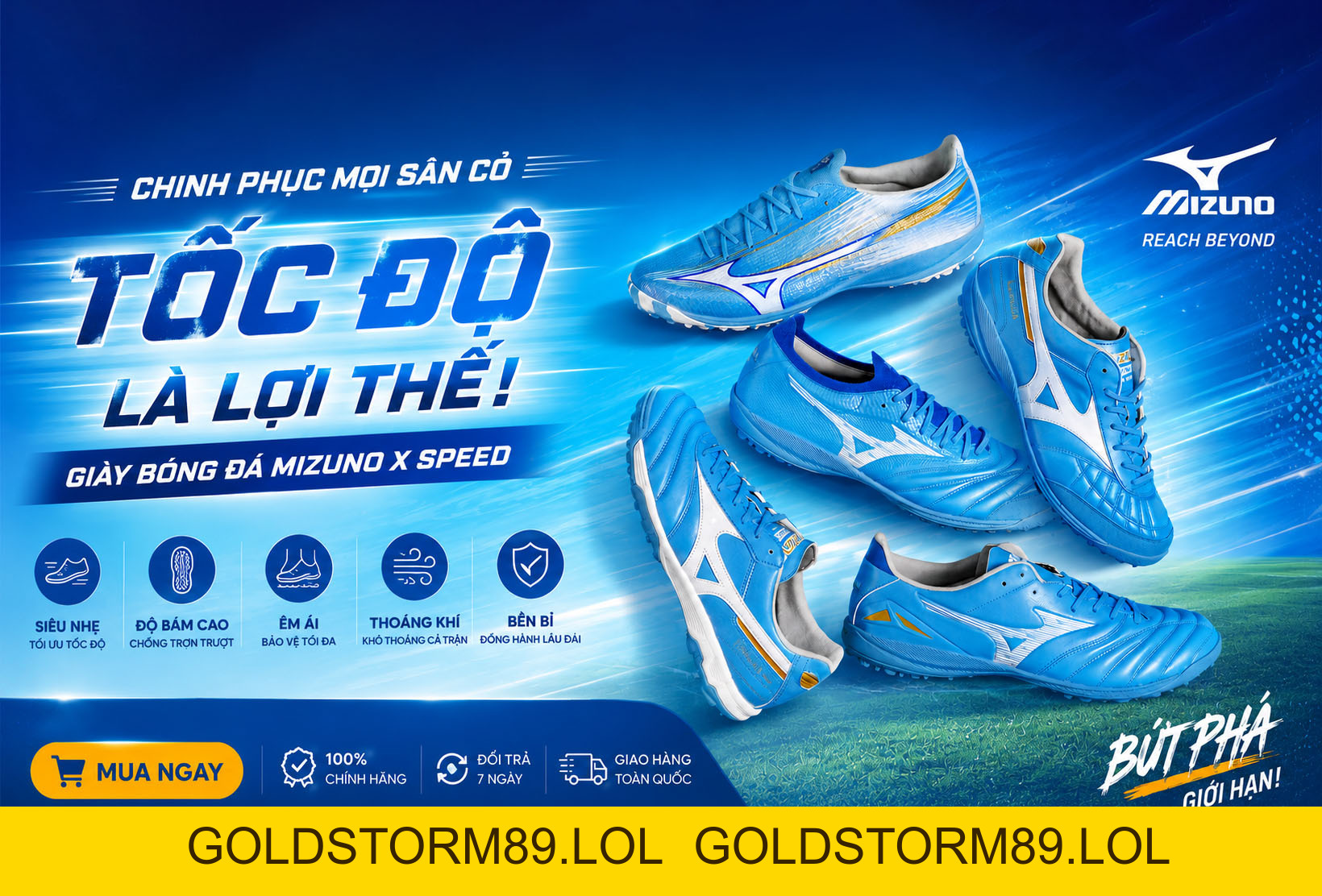 M10 Sport - Giày Đá Bóng & Phụ Kiện Bóng Đá Chính Hãng